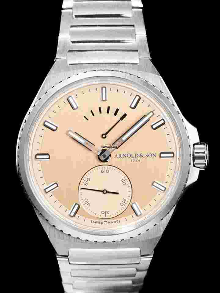 Arnold & Son
and Son 1LTAT.J01A Longitude Titanium Kingsand Gold 42.5mm