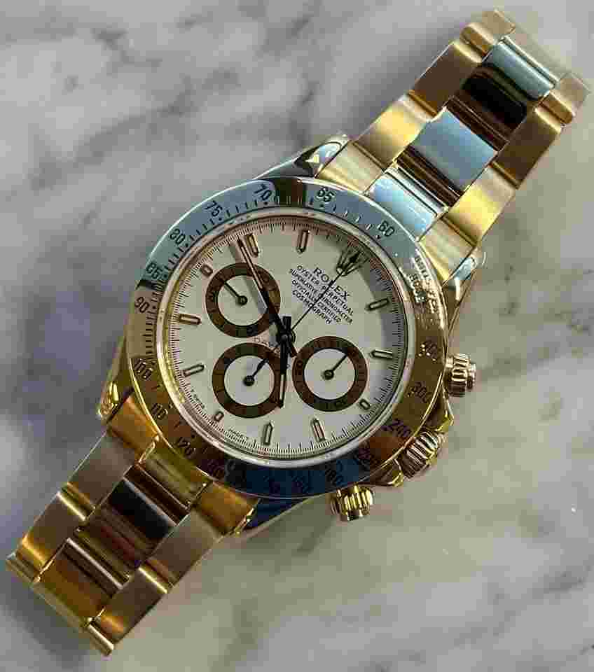 Rolex Daytona
Pre-owned Daytona Zenith White Dial 16528