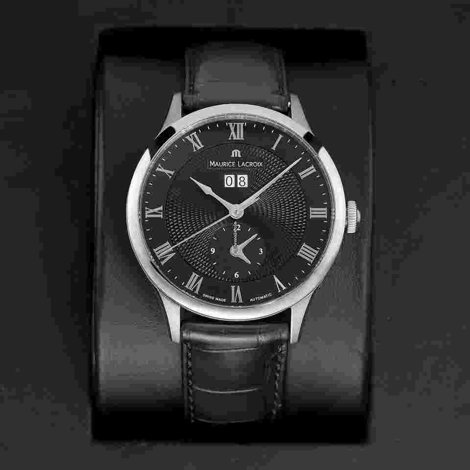 Maurice Lacroix Masterpiece
Tradition Date GMT 40mm mp6707-ss001-310