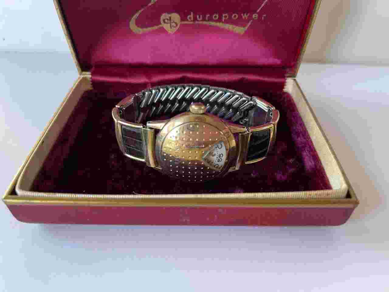 Elgin
Direct Read Golf Ball Jumping Hours 10K Gold Filled Vintage Original Box Swiss Made