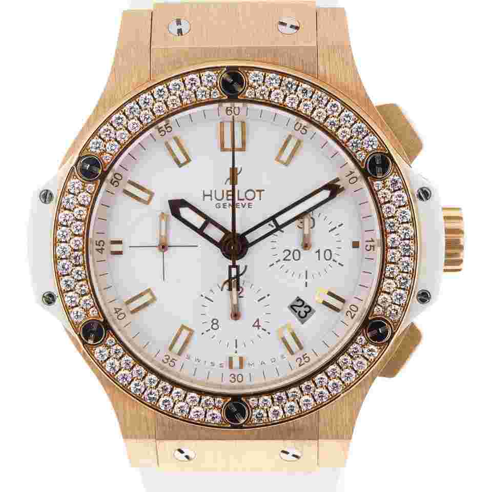 Hublot Big Bang 44 mm
301.PE.230.RW.114 44mm white Factory diamond bezel rose gold