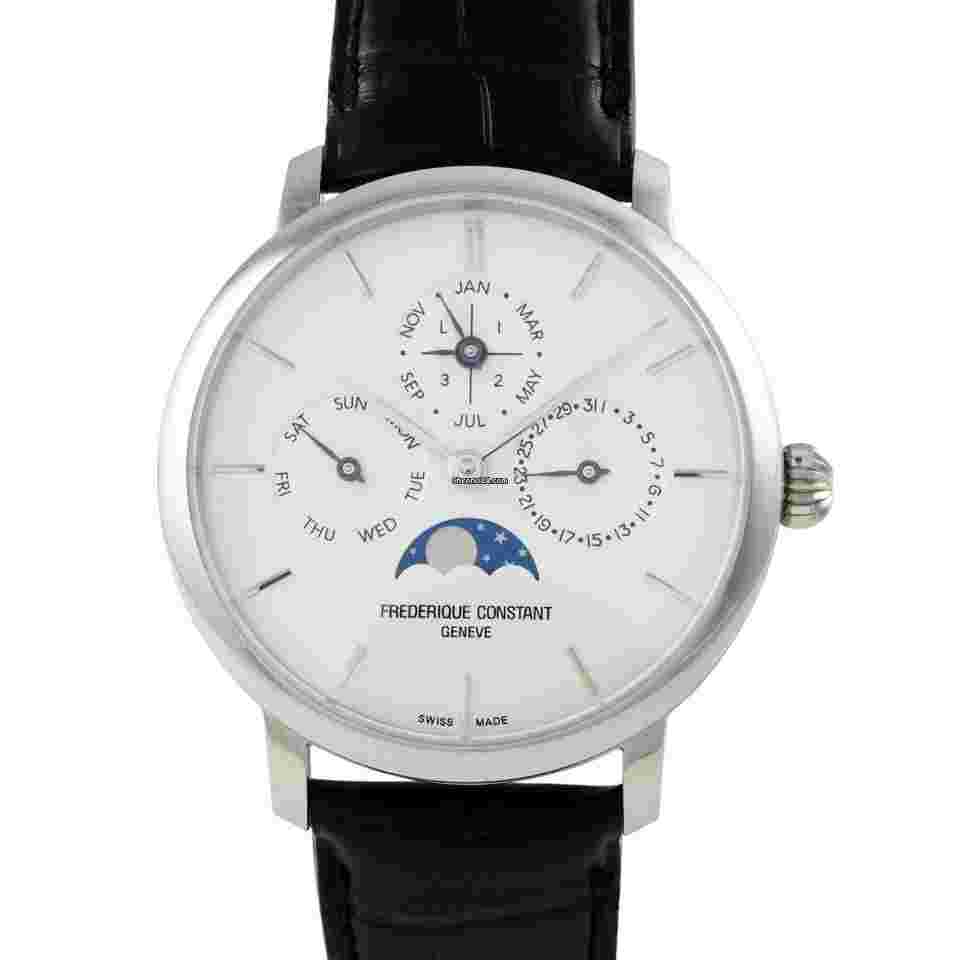 Frederique Constant
Slimline Perpetual Moonphase Watch FC-775S4S6