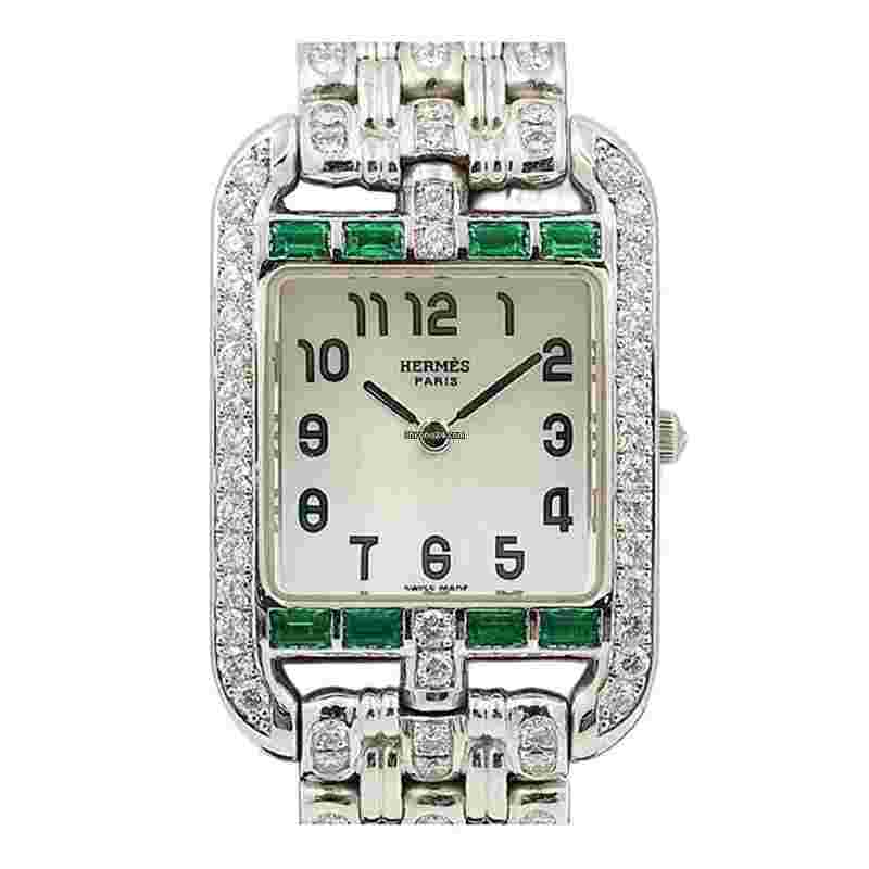 Hermès Cape Cod
33MM CC1298 18K WHITE GOLD WOMEN'S WATCH