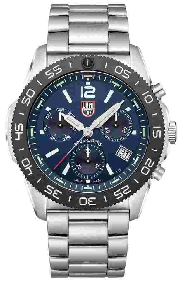 Luminox
Pacific Diver Chronograph Steel Blue Dial Day/Date Mens Watch XS.3144