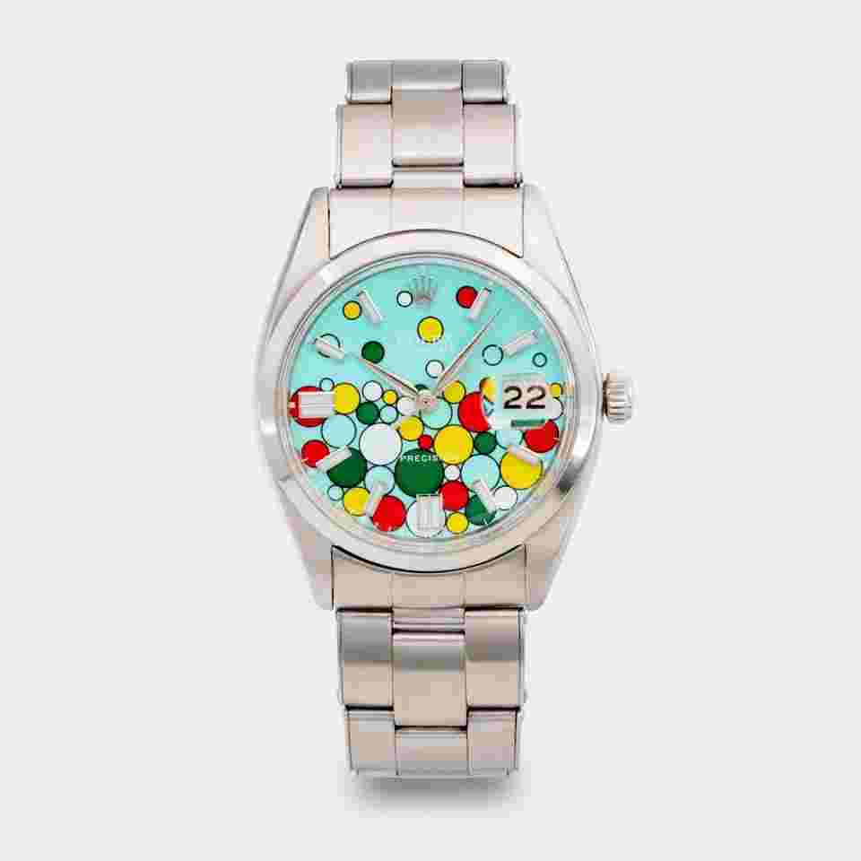 ROLEX | One-of-a-Kind | Jumbo Oysterdate | Celebration Dial | Chromed Hands | Vintage 1960s