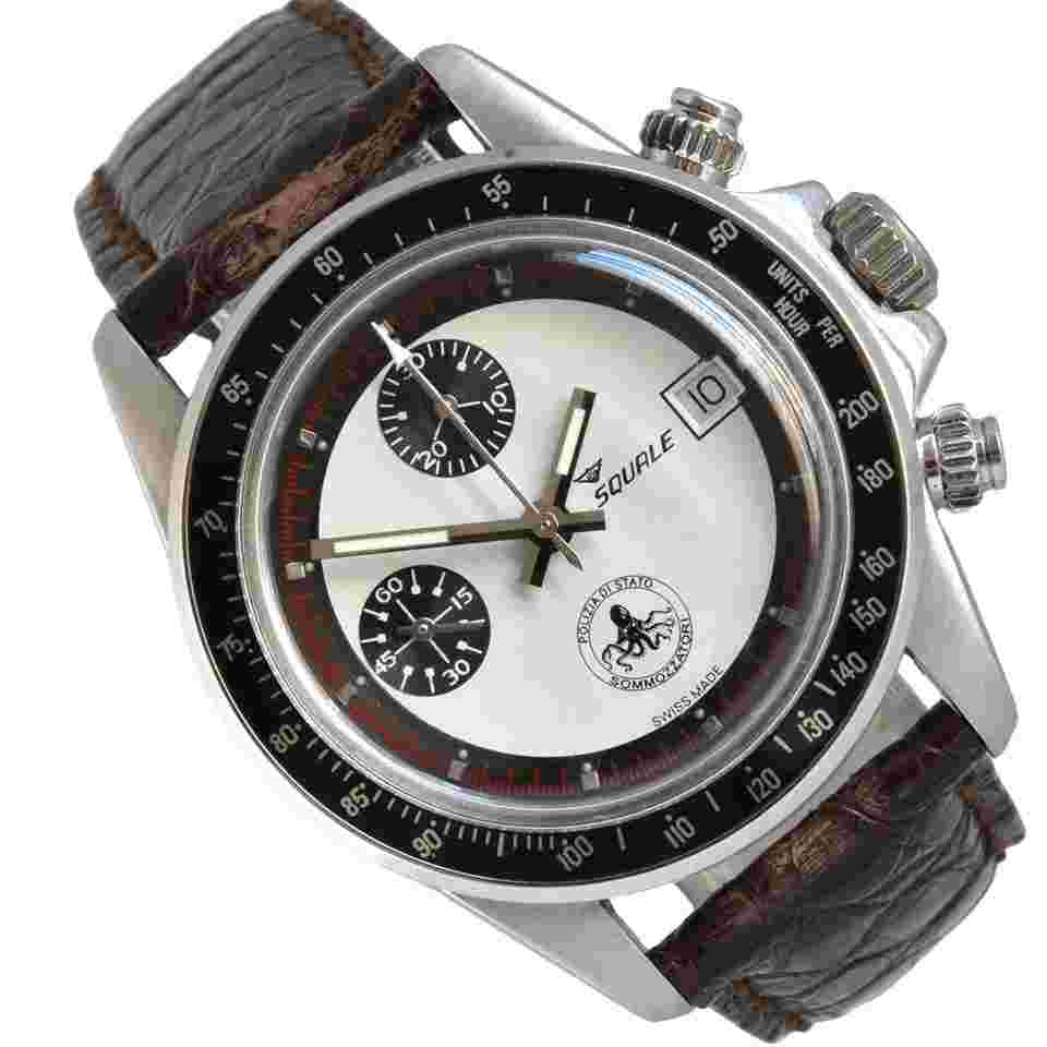Squale Chronograph “Polipetto” assigned to Italian State Police Full Set