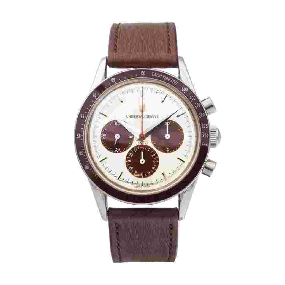Universal Genève Compax Burgundy