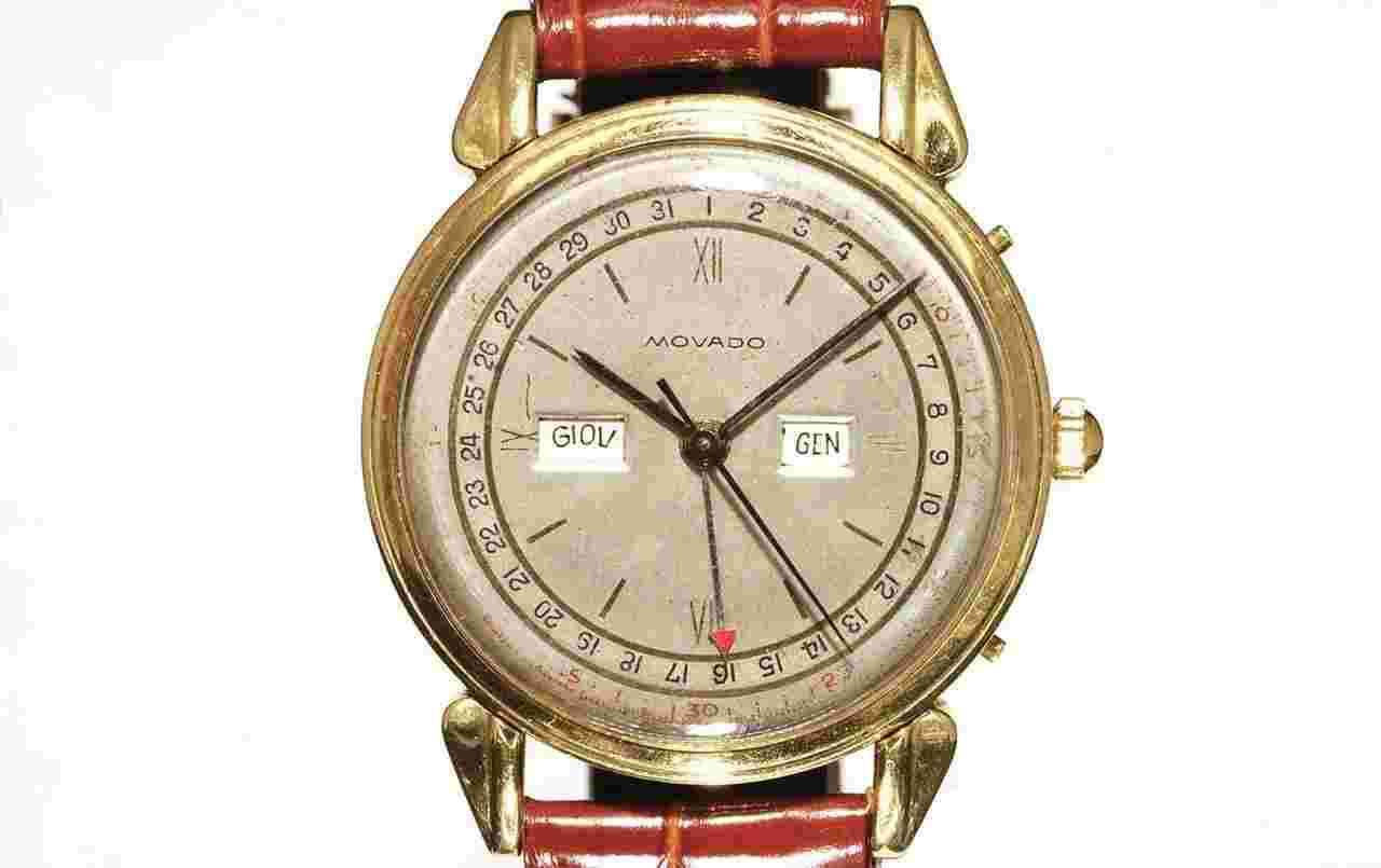 Movado Triple Calendar 18kt Vintage