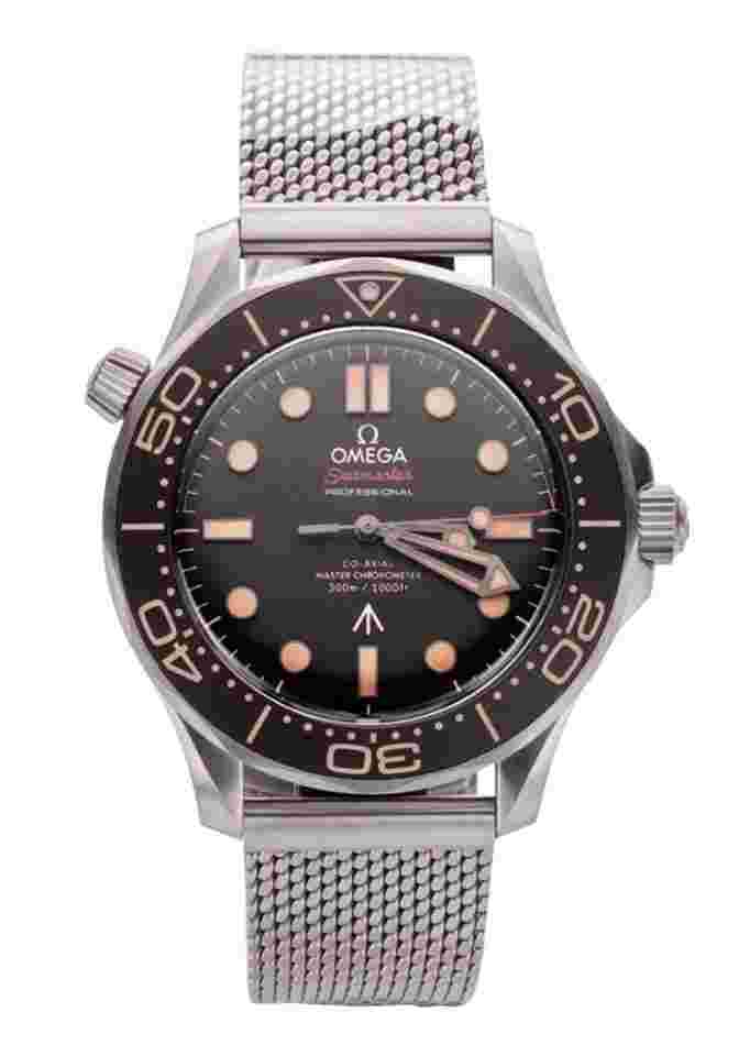 Omega Seamaster Diver 300 M Master Co-Axial 42MM James Bond No Time to Die Brown Dial Limited Edition 210.90.42.20.01.001 NEW - Warranty start: 2026