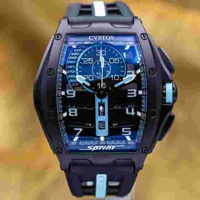 Cvstos Challenge Chrono Sprint Titanium Blue Dial B01107.4112002 2025