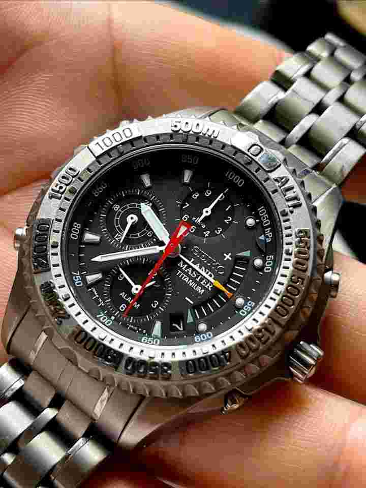 Seiko Prospex Landmaster Summiter Sbcn003 Seiko Prospex Montre JDM Rare Ascension Everest