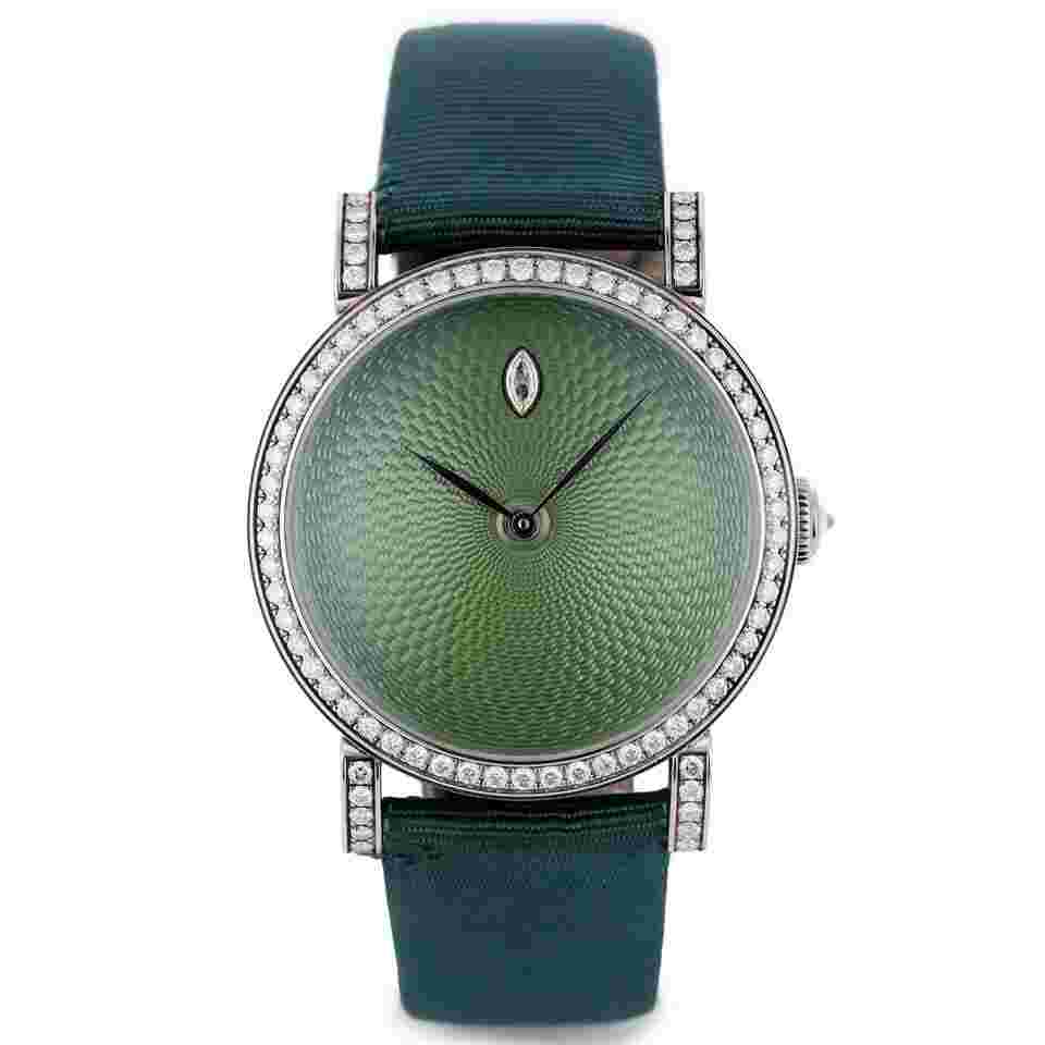 DeLaneau Rondo 36 Translucent | REF. RON36001 WG GUI08 | Piece Unique | 18k White Gold | RRP £33,520