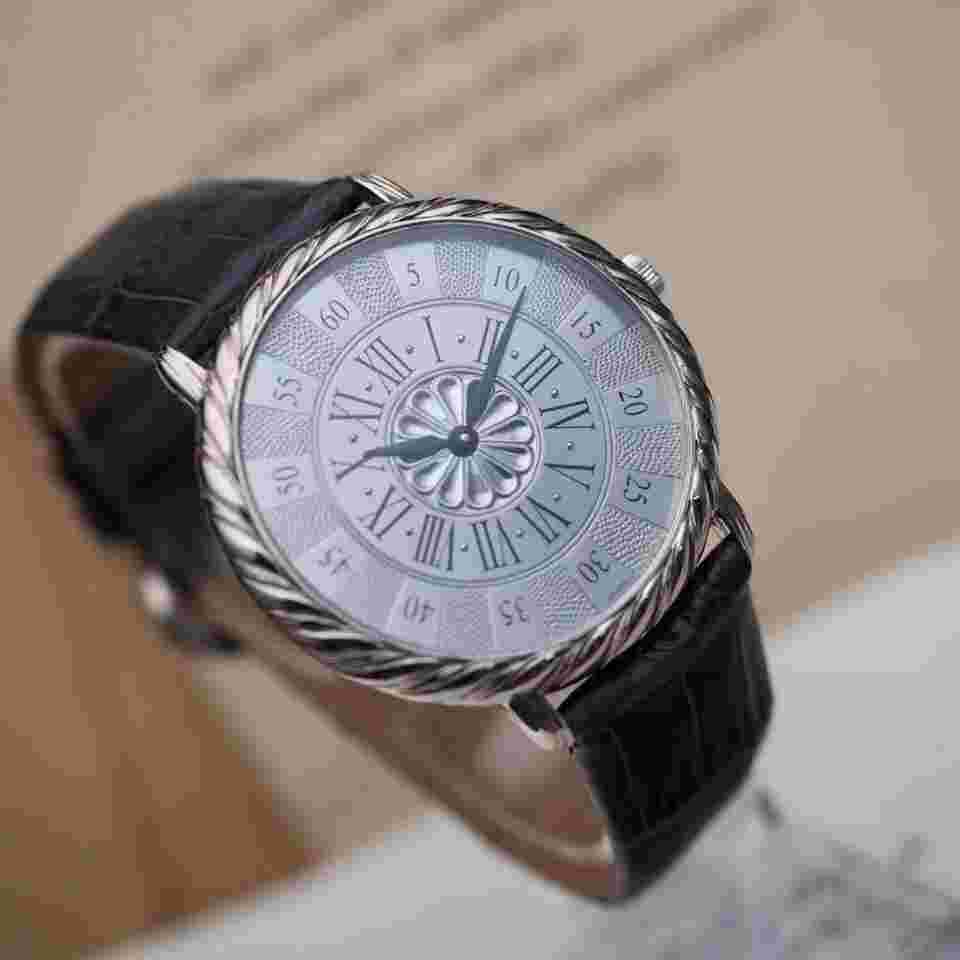 BUCCELLATI White gold automatic watch 38.5MM