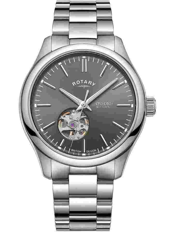 Rotary GB05095/74 Oxford Automatik Herrenuhr 40mm 5ATM