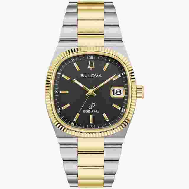 Bulova Precisionist Super Seville 98B458 unisex watch 38 mm high-precision HPQ 262 kHz quartz movemen Bulova Super Seville 98B458 unisex watch