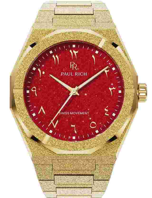 Paul Rich PR-45218 Herrenuhr Frosted Star Dust II Desert 43mm 5ATM