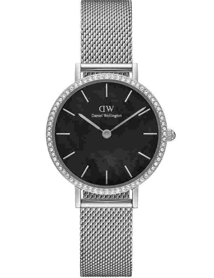 Daniel Wellington DW00100661 Damenuhr Petite Lumine Bezel Sterling Black 28mm 3ATM