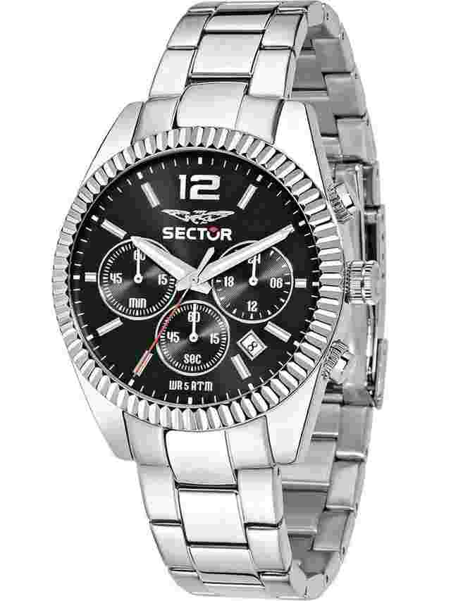 Sector R3273676003 Serie 240 Chronograph Herrenuhr 41mm 5ATM