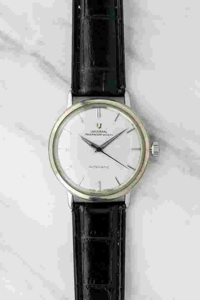 Universal Genève Polerouter Micro Rotor 1960's Vintage