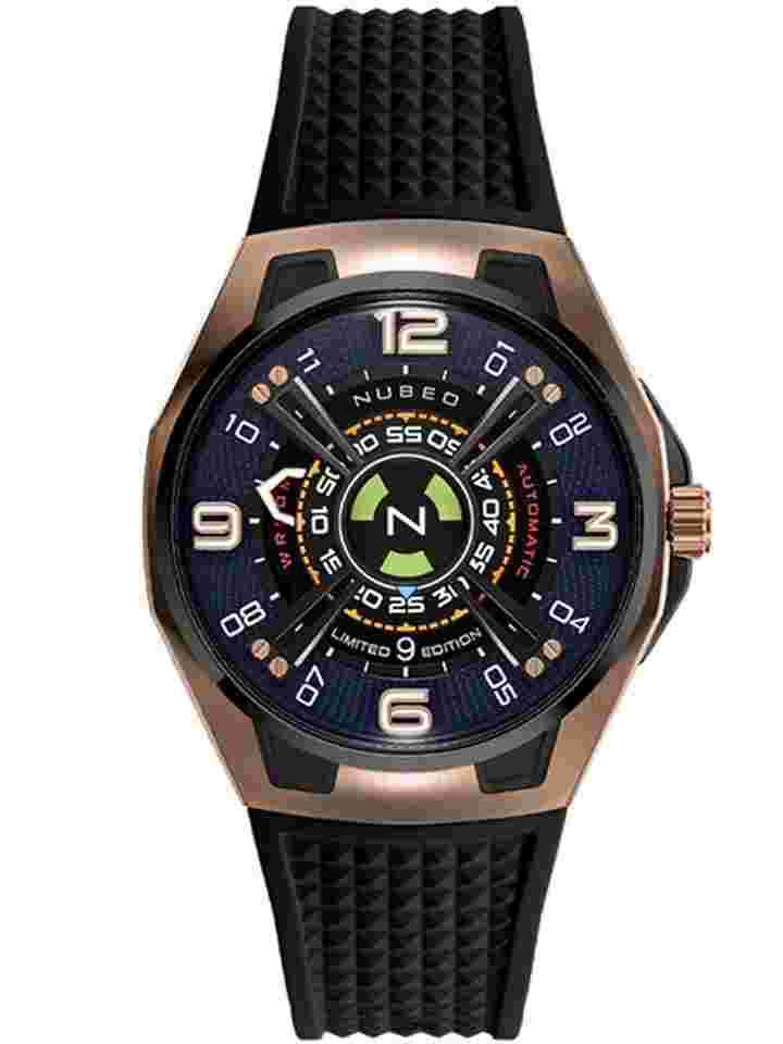 Nubeo NB-6094-01 Herrenuhr OAO Automatik Limited Edition 44mm 5ATM