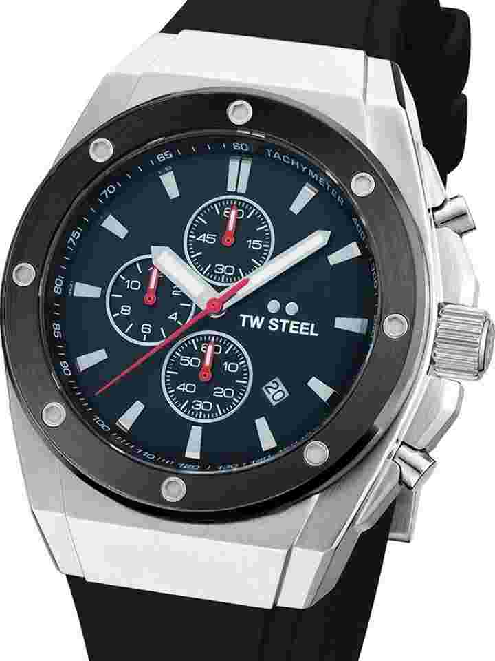 TW Steel CE4104 CEO Tech Chronograph Herrenuhr 44mm 10ATM