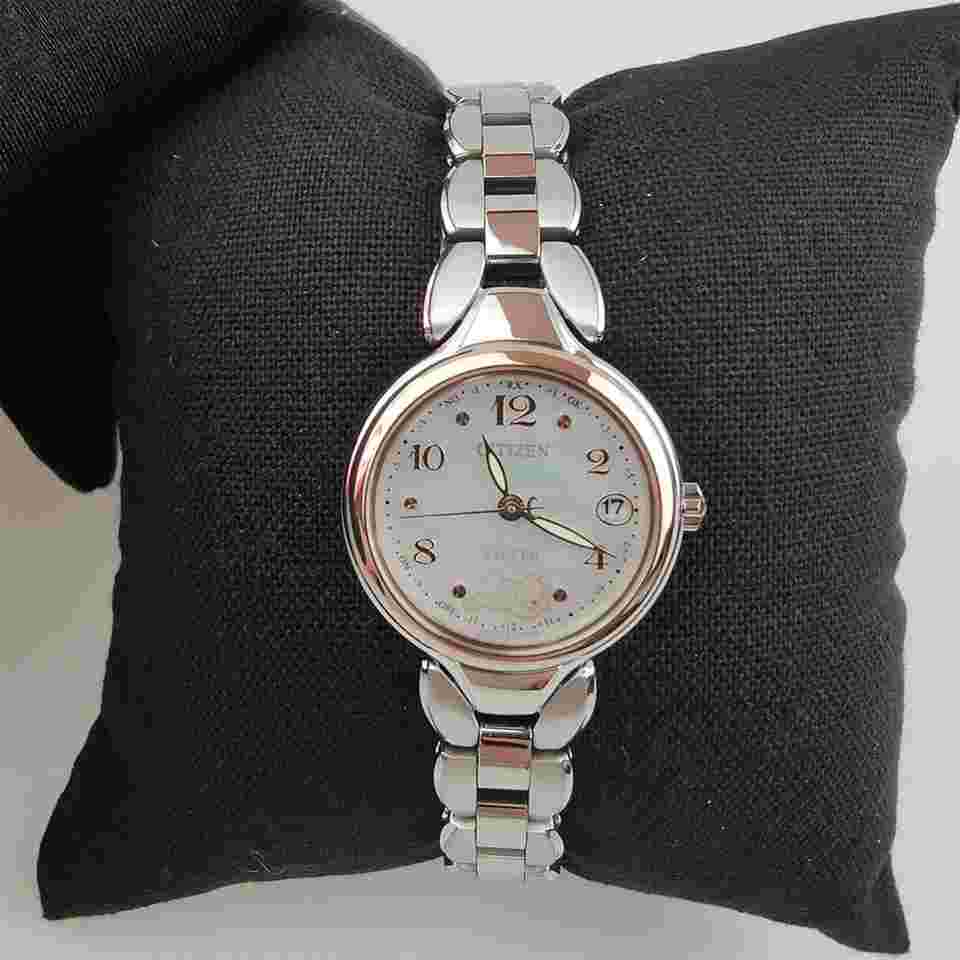 Citizen Exceed Disney Collection winnie the pooh Eco-Drive radio women watch ES9475-56N