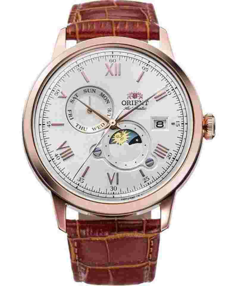 Orient Bambino RA-AK0801S30B Mechanical Classic Watch Leather Strap 41.5mm Sapphire Glass Watch FULL SET LIMITED UNIT AVAILABLE!!
