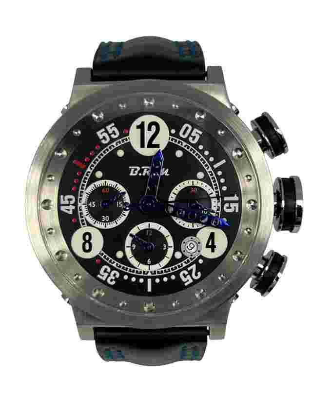 B.R.M . GP Chronograph Stainless Steel Men's Watcn