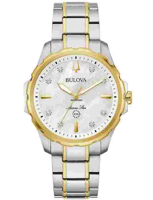 Bulova Marine Star 98P227 Damenuhr Marine Star 38mm 10ATM