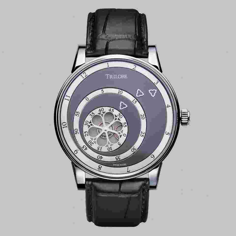 Trilobe Les Matinaux Steel Grey 40.5mm NEW UNWORN