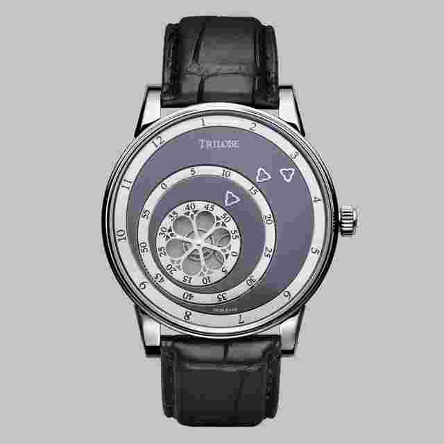 Trilobe Les Matinaux Steel Grey 40.5mm NEW UNWORN