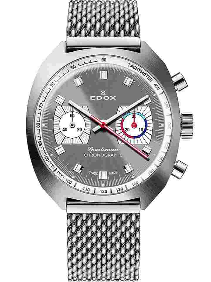 Edox 08202-3G-GIN Sportsman Limited Edition Automatik Chronograph