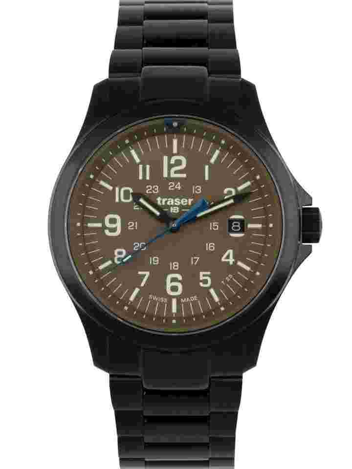 Traser H3 111076 Herrenuhr P67 Officer Pro Khaki 42mm 10ATM