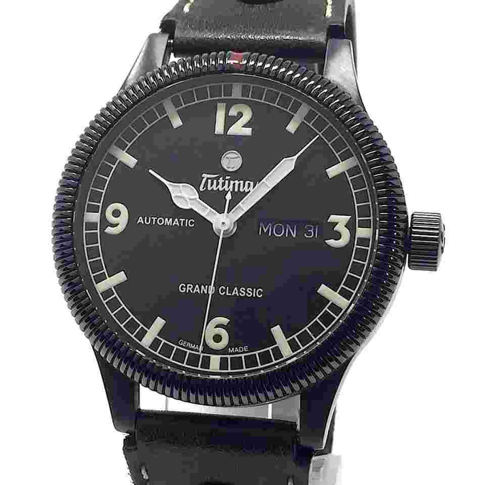 Tutima Grand Classic (like new & unworn) 43mm Full-Set Grand Classic Automatic Ref. 628-11 CCCI