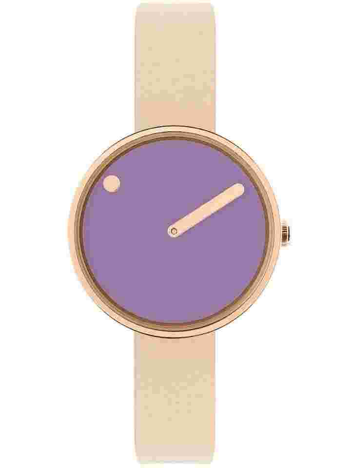 PICTO 43303-6312R Damenuhr Violet Glow 30mm 5ATM