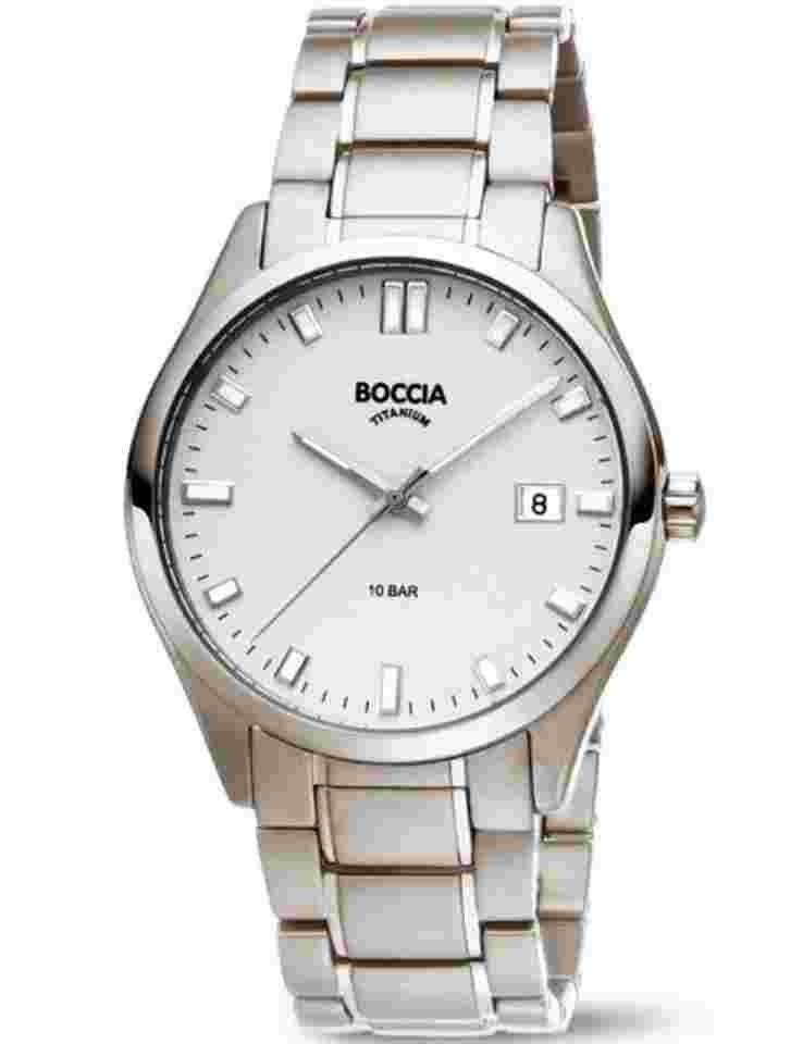 Boccia 3669-03 Herrenuhr Titanium 39mm 10ATM