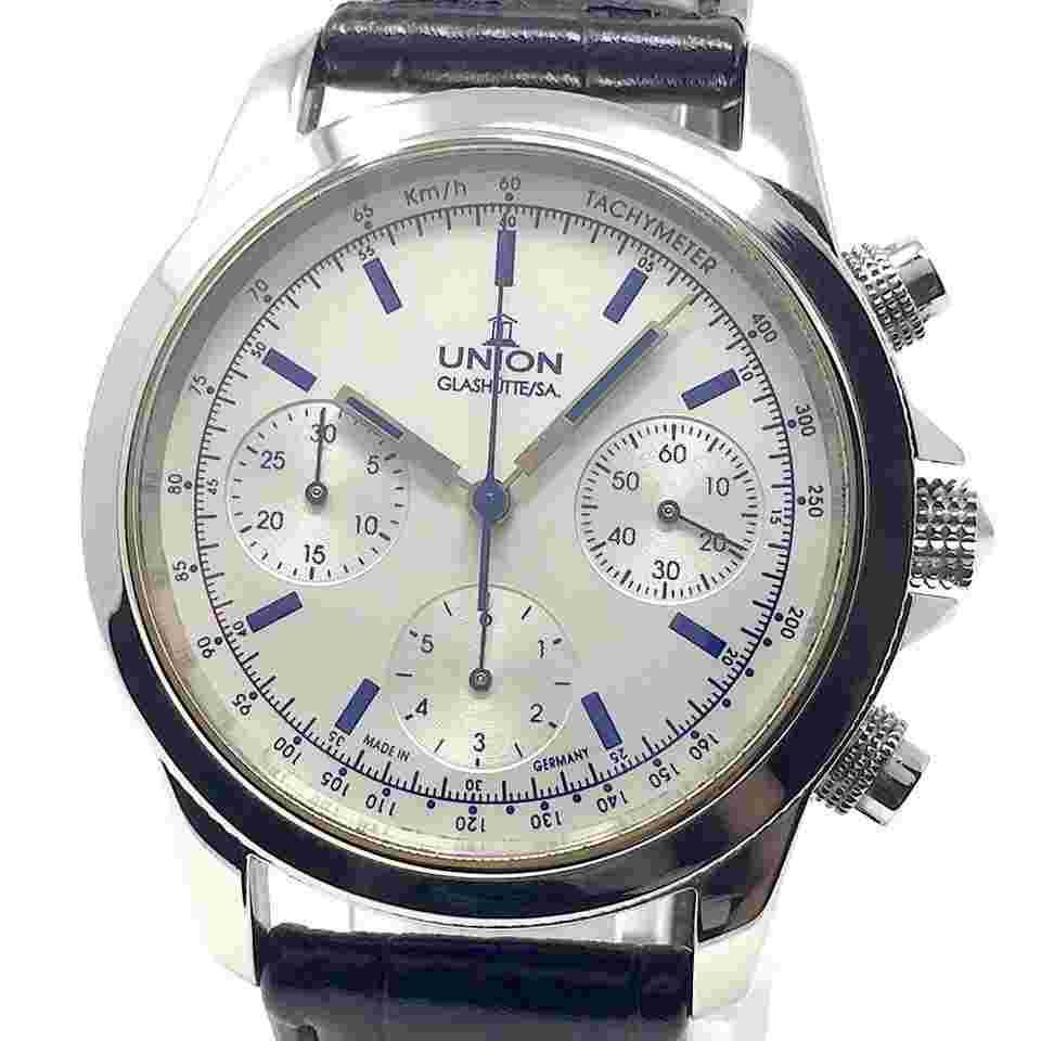 Union Glashütte (like new & unworn) Full-Set Tradition Flieger Chronograph Automatic 2631020410 QQII