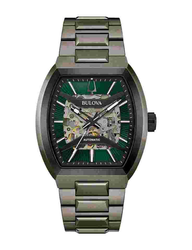 Bulova maquina 40 mm automatic watch 98a321