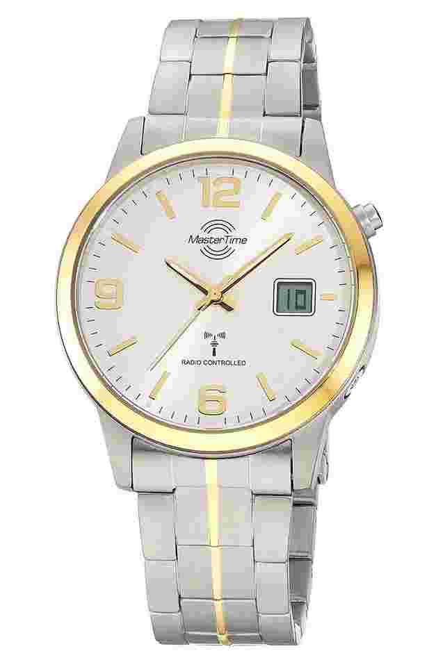 Master Time MTGT-10955-42M Herren-Funkuhr Expert Titan Zweifarbig