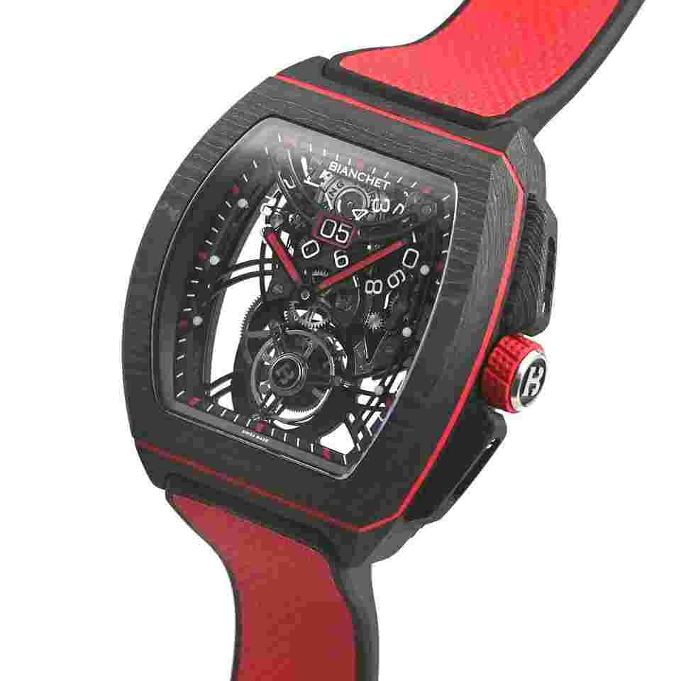 Bianchet Flying Tourbillon Grand Date B1.618 Red