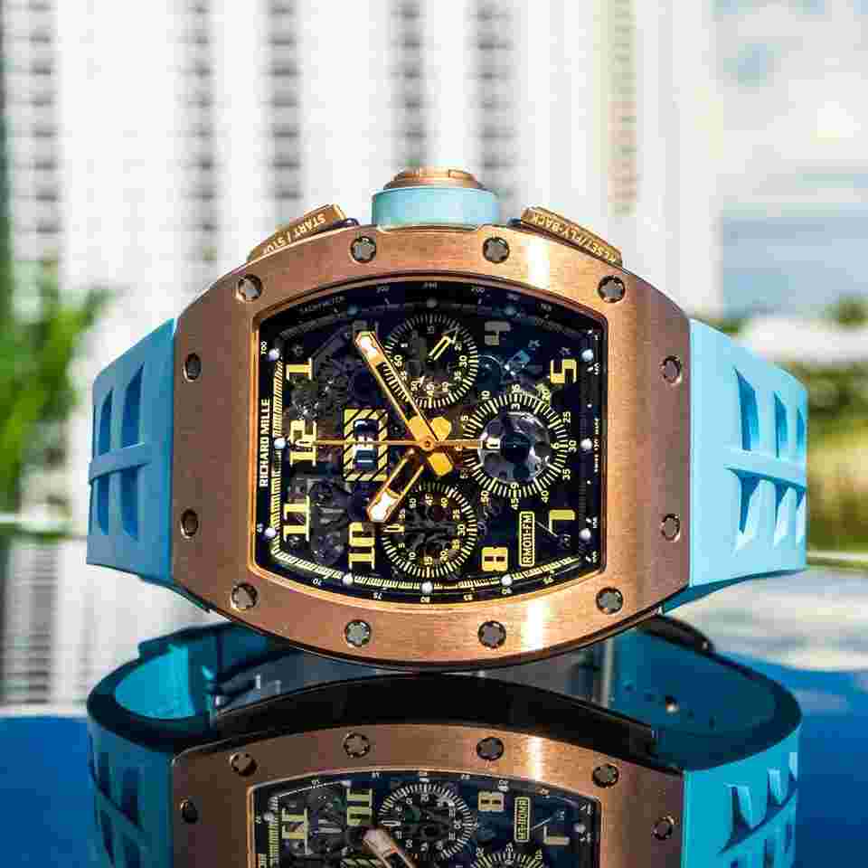 Richard Mille RM 011 2015 Richard Mille RM011 Felipe Massa Automatic Flyback Chronograph "Ivory"
