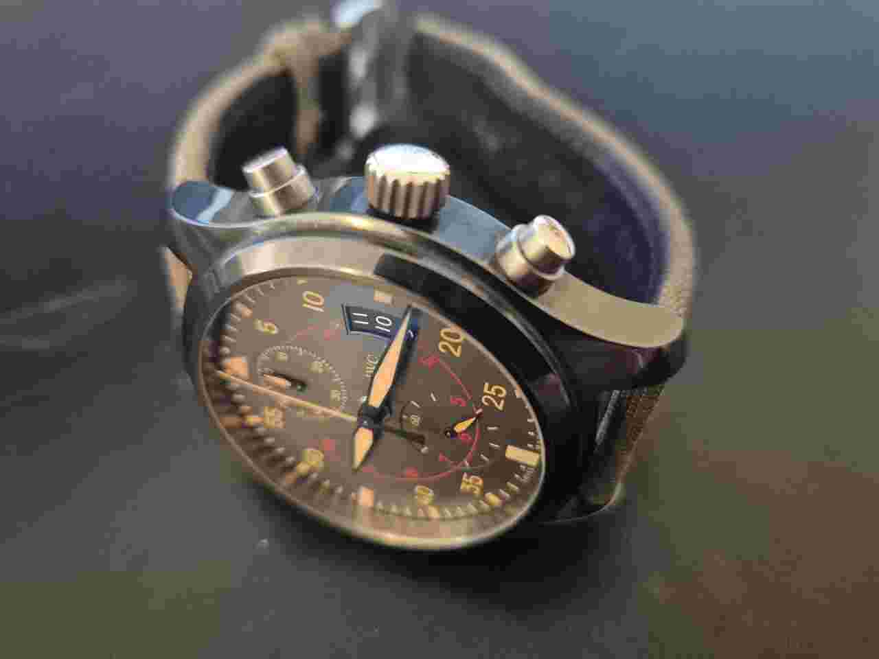 IWC Pilot Chronograph Top Gun Miramar Classic IWC styling. Great casual watch