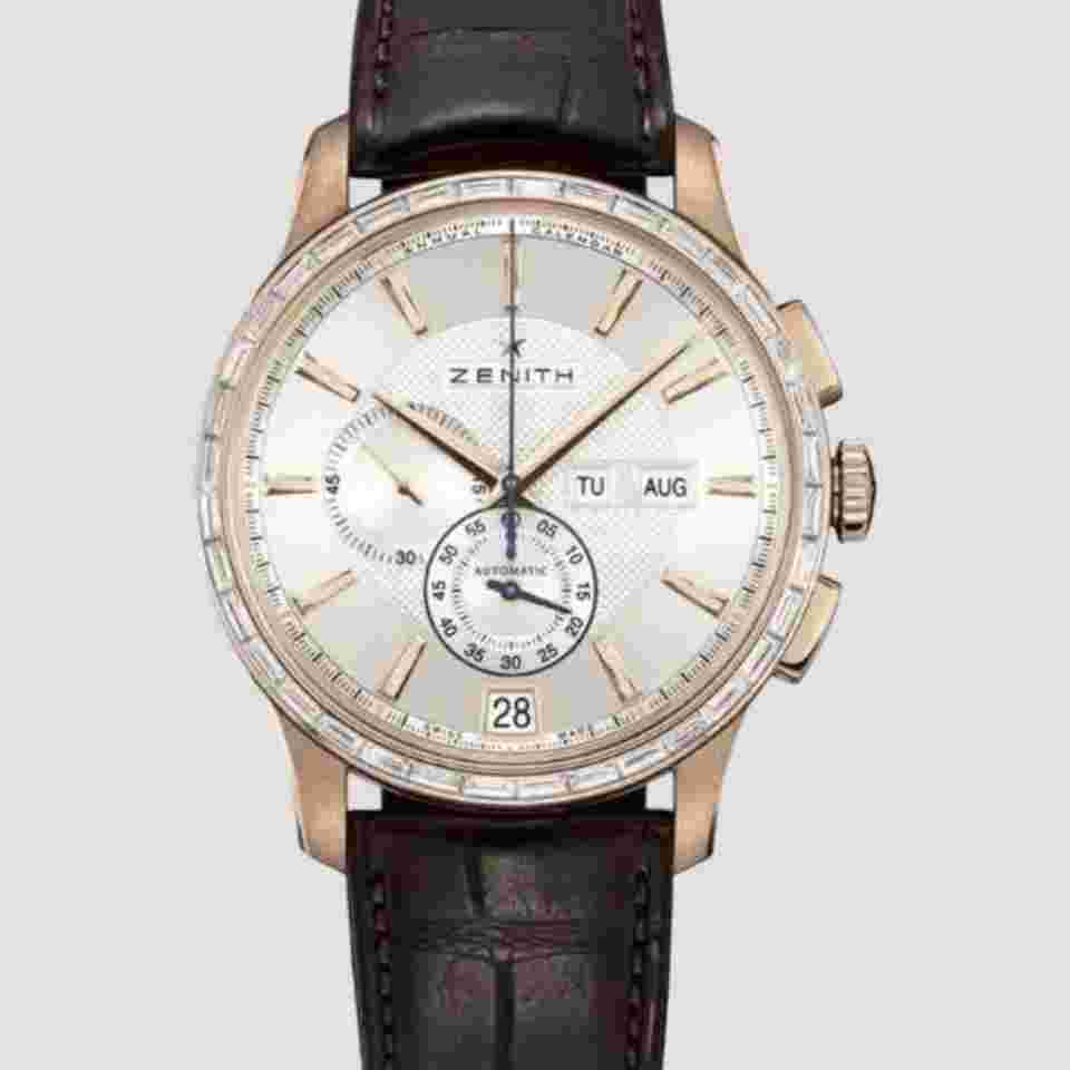 Zenith El Primero Winsor Annual Calendar Captain Winsor White Dial 42mm