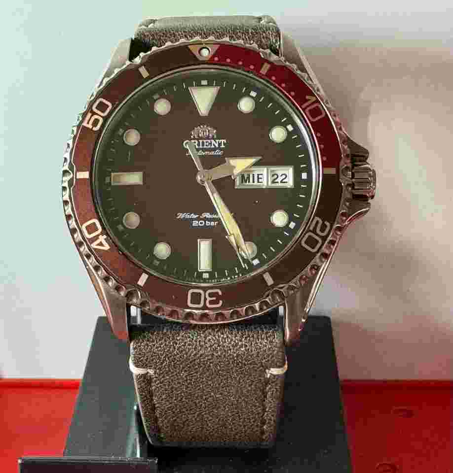 Orient Kamasu Automatic Orient Diver Limited Edition full set
