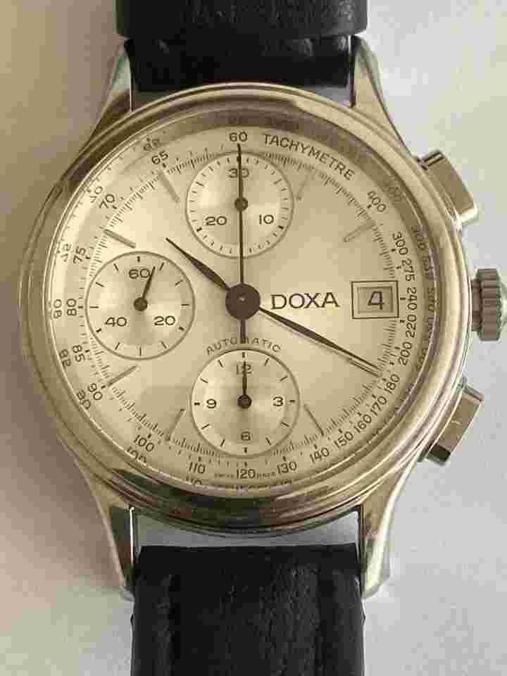 Doxa 3-counter chronograph Limited Edition 18/20 - very rare Limited Edition 18/20