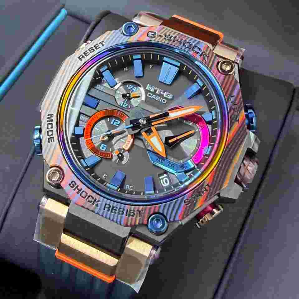Casio G-Shock LIMITED EDITION MTG-B2000XMG-1AJR Peru Rainbow Mountain Vinicunca