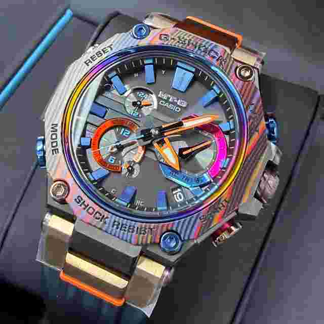 Casio G-Shock LIMITED EDITION MTG-B2000XMG-1AJR Peru Rainbow Mountain Vinicunca