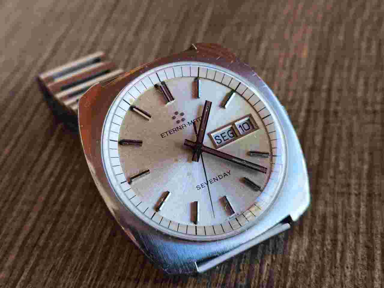 Eterna Matic Automatic Sevenday Só relógio