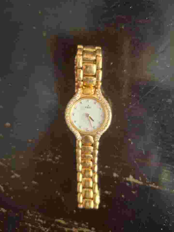 Ebel Beluga vintage or et diamants