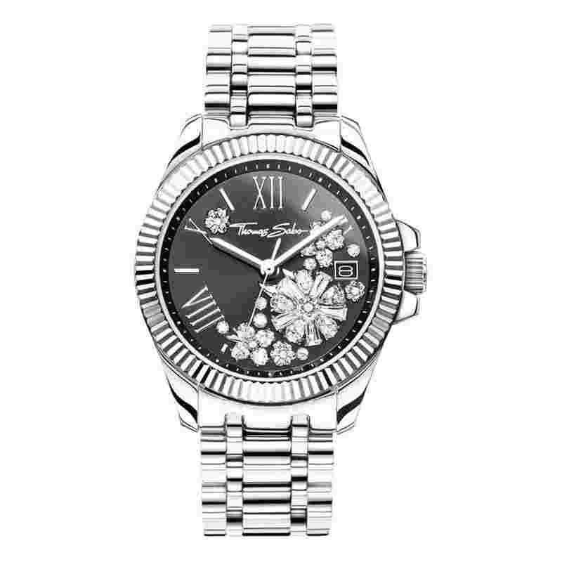 Thomas Sabo Montre Divine Flower 33 mm WA0421-201-201